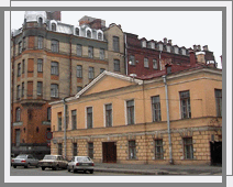 Петербург. Андреевское училище, где в 1899-1907 служил Сологуб. Совр. фотография